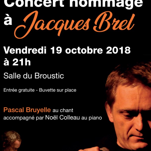 Concert hommage à Jacques Brel